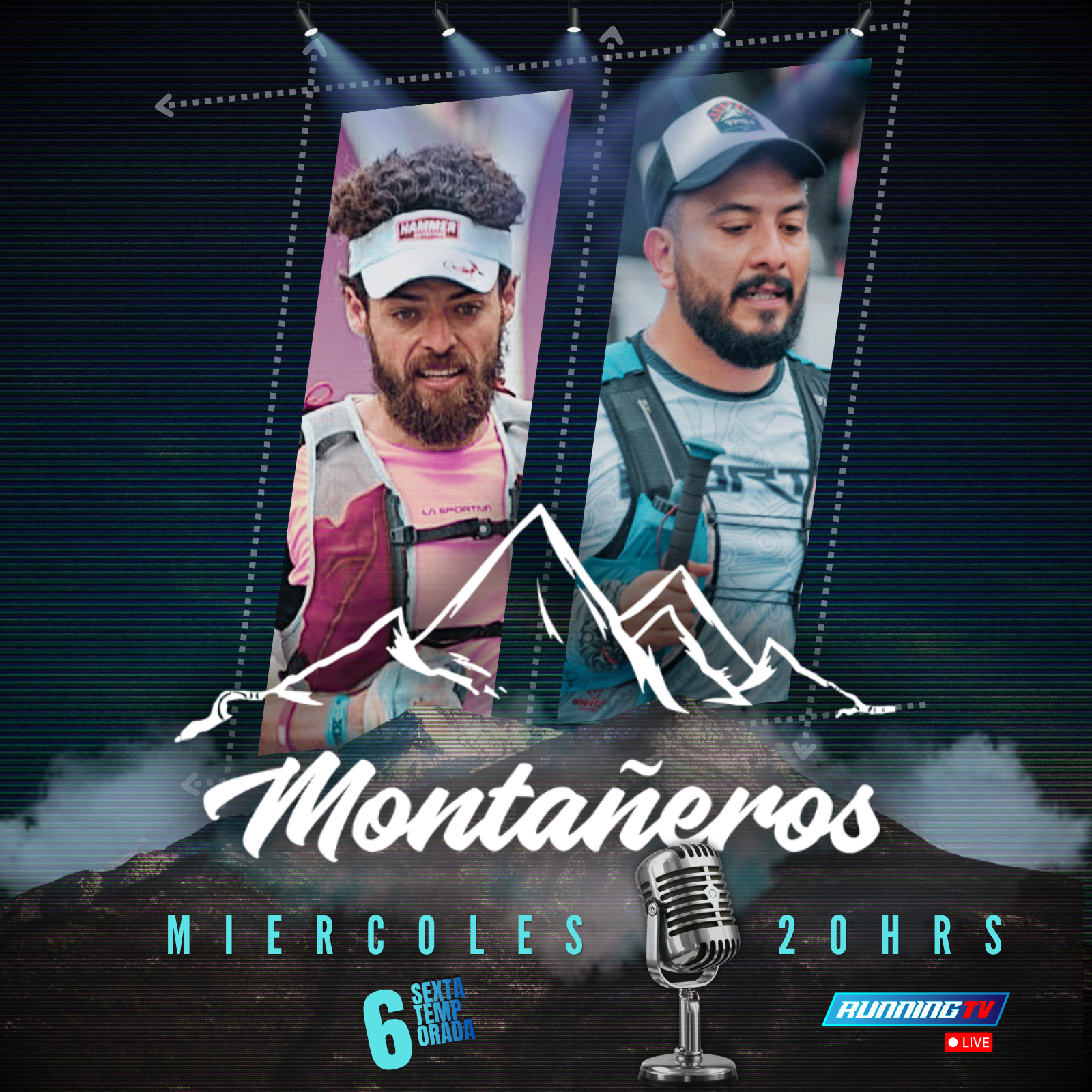 Montañeros Podcast, una producción de RUNNING TV